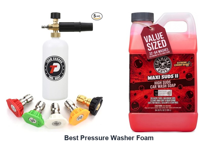 best pressure washer foam
