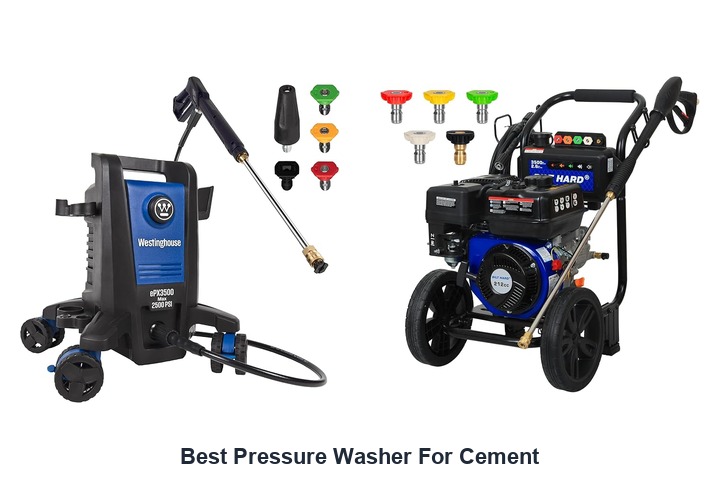 best pressure washer for cement