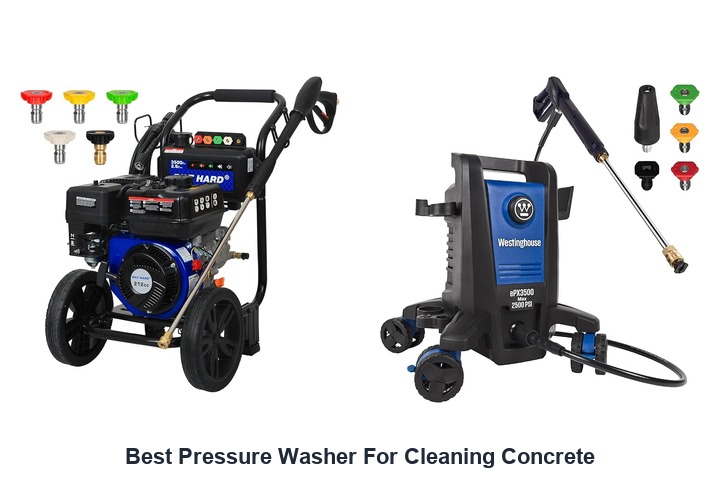 best pressure washer for cleaning concrete