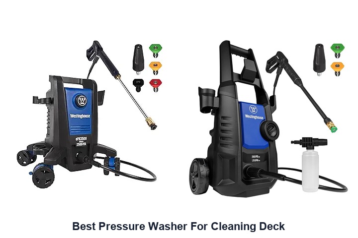 best pressure washer for cleaning deck