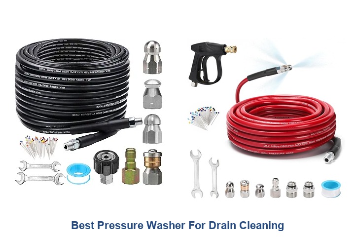 best pressure washer for drain cleaning