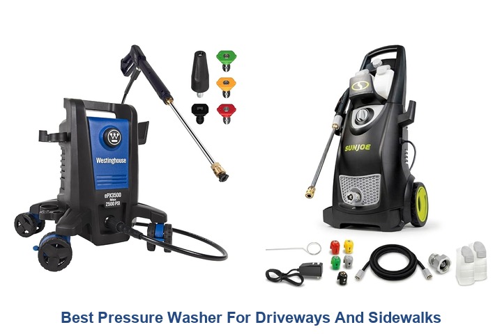 best pressure washer for driveways and sidewalks