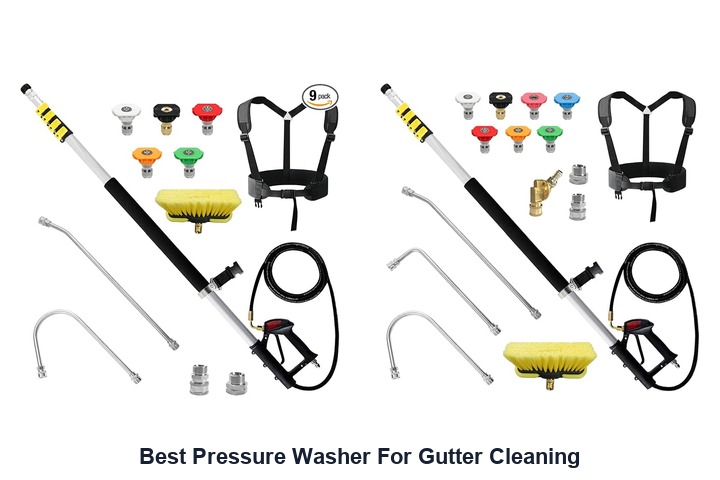 best pressure washer for gutter cleaning