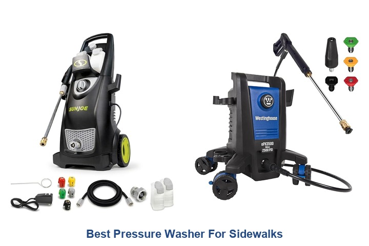 best pressure washer for sidewalks