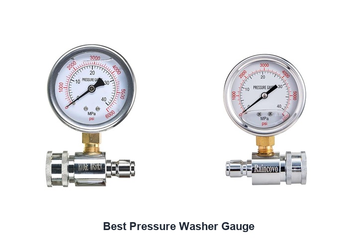 best pressure washer gauge