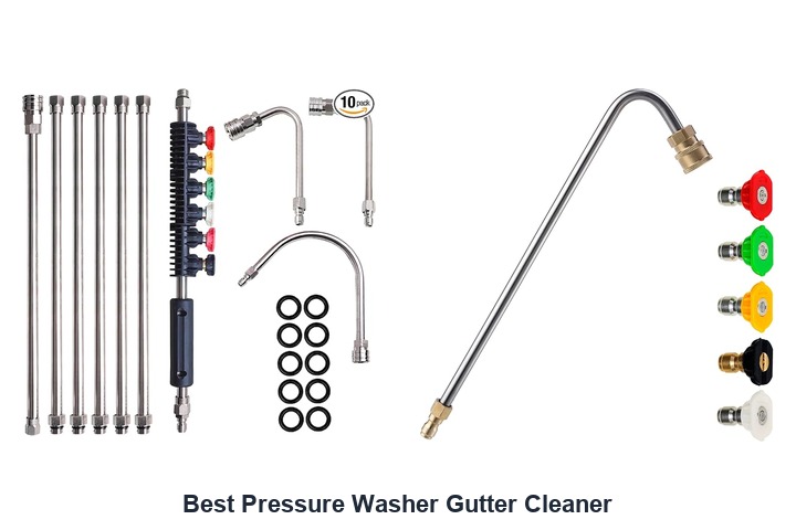 best pressure washer gutter cleaner