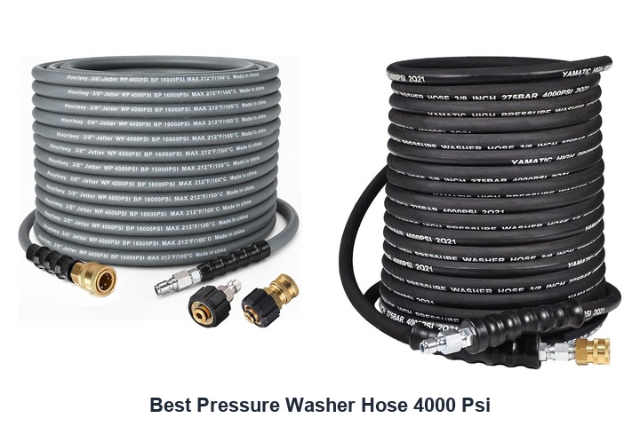 best pressure washer hose 4000 psi