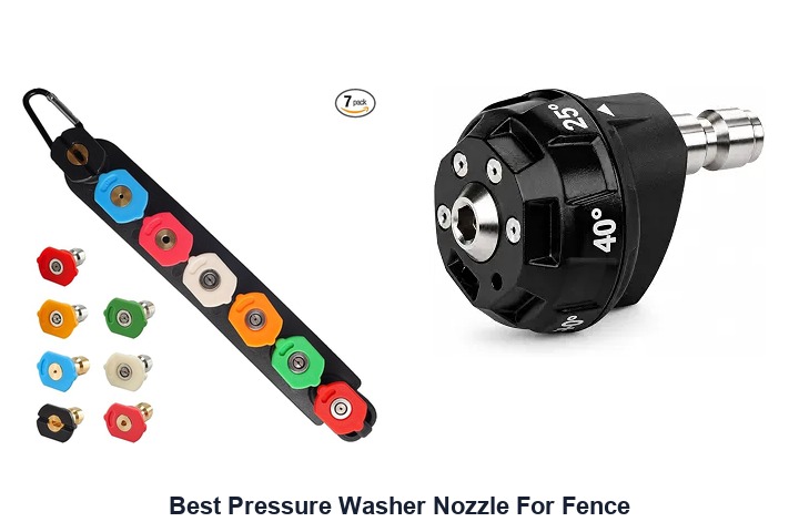 best pressure washer nozzle for fence