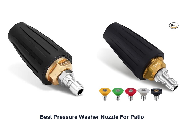best pressure washer nozzle for patio