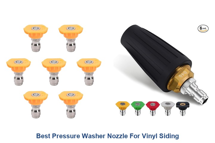 best pressure washer nozzle for vinyl siding