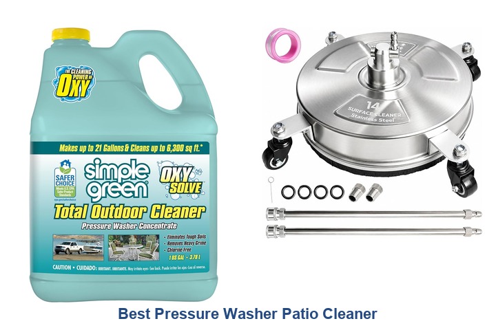 best pressure washer patio cleaner