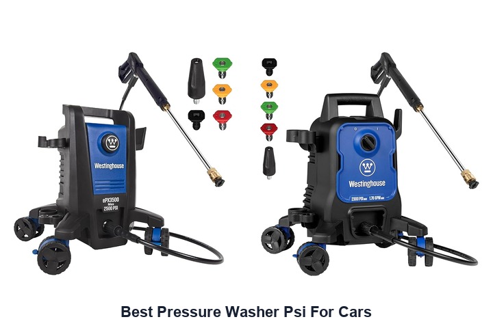 best pressure washer psi for cars