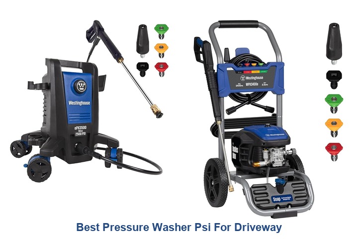 best pressure washer psi for driveway