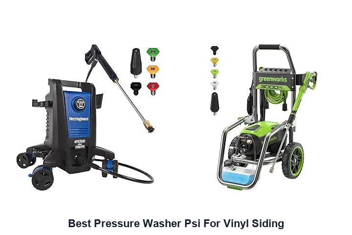 best pressure washer psi for vinyl siding