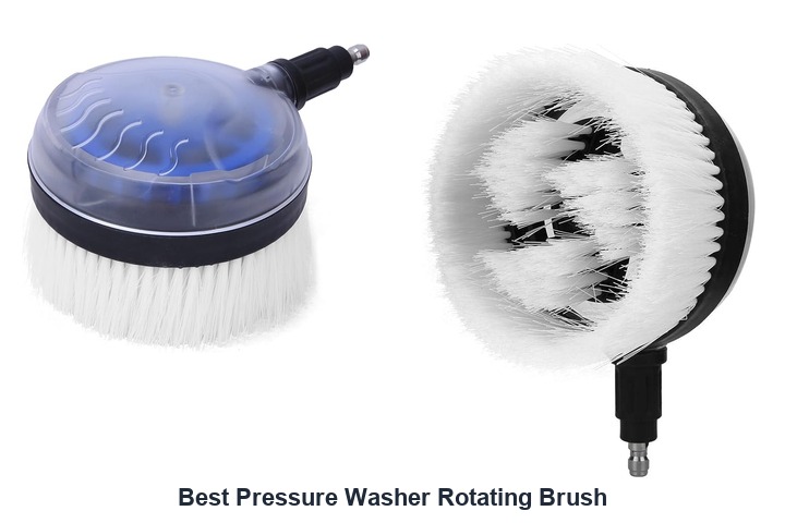 best pressure washer rotating brush