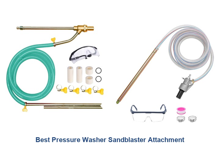best pressure washer sandblaster attachment