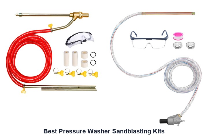 best pressure washer sandblasting kits