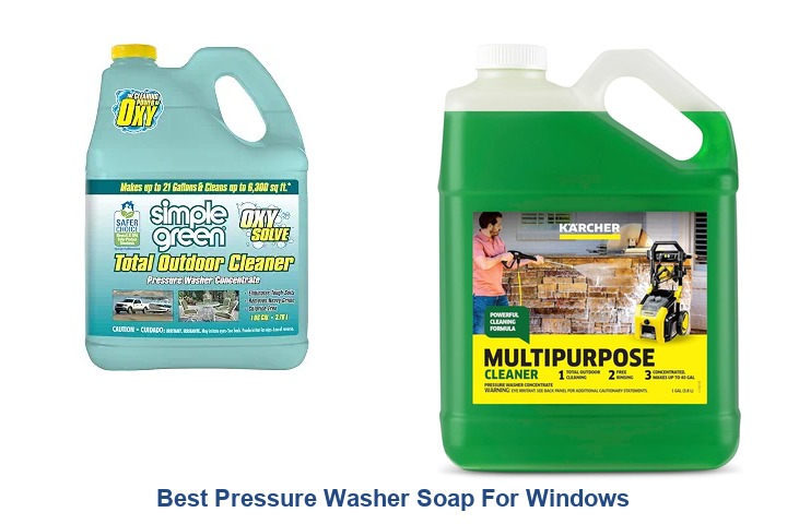 best pressure washer soap for windows