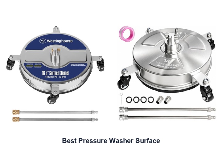 best pressure washer surface