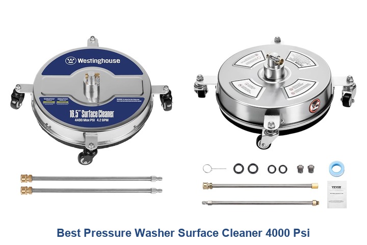 best pressure washer surface cleaner 4000 psi