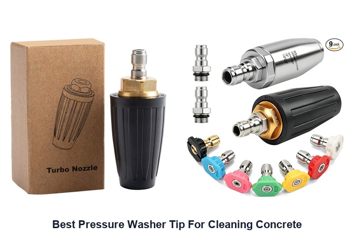 best pressure washer tip for cleaning concrete
