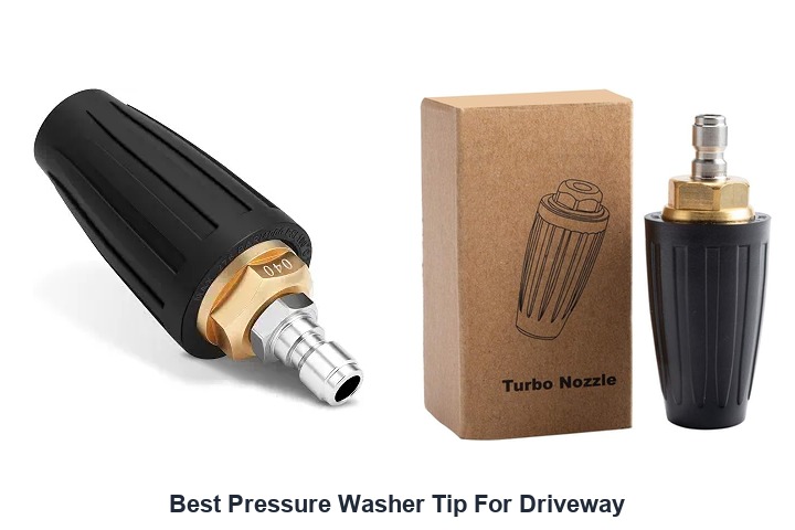 best pressure washer tip for driveway