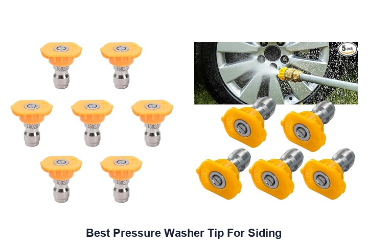 best pressure washer tip for siding
