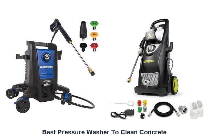 best pressure washer to clean concrete