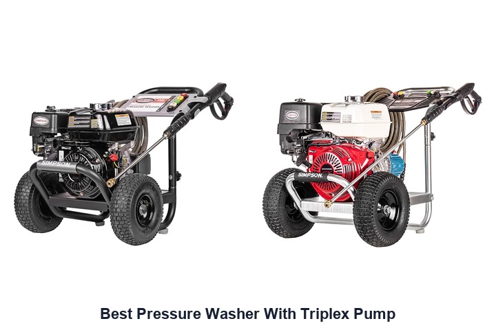 best pressure washer with triplex pump