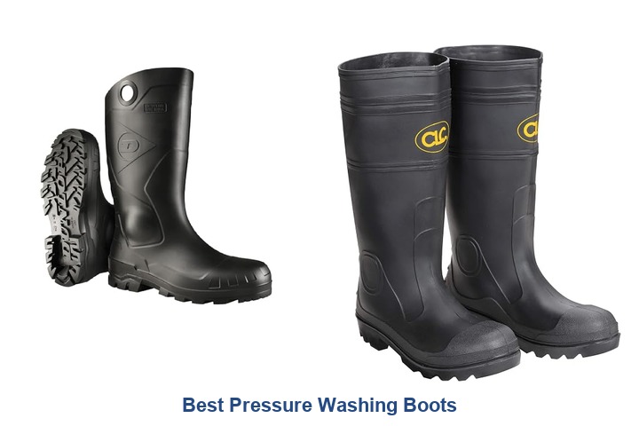best pressure washing boots