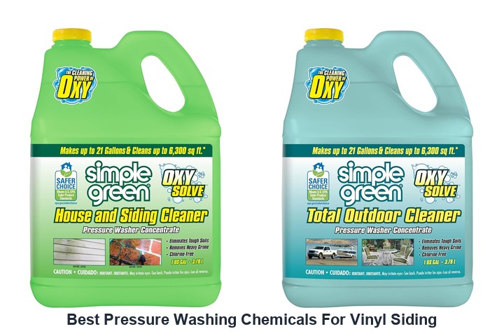 best pressure washing chemicals for vinyl siding