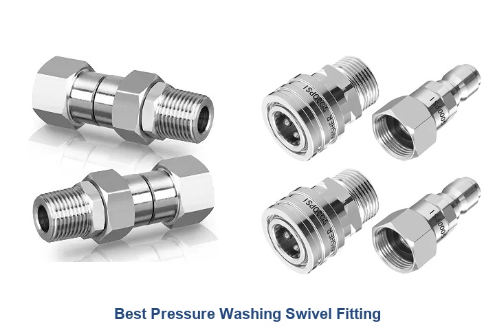 best pressure washing swivel fitting