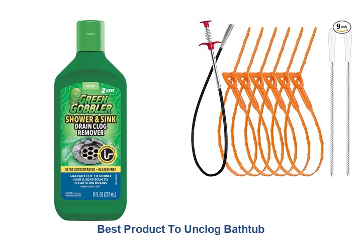 best product to unclog bathtub