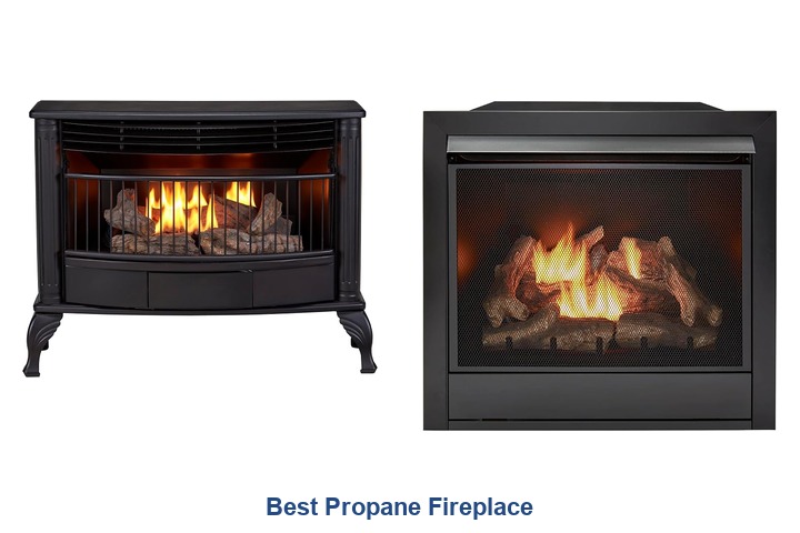 best propane fireplace