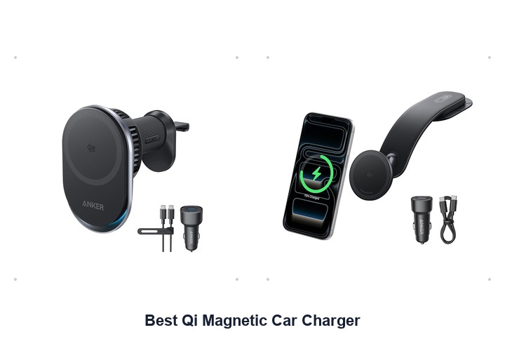 best qi magnetic car charger