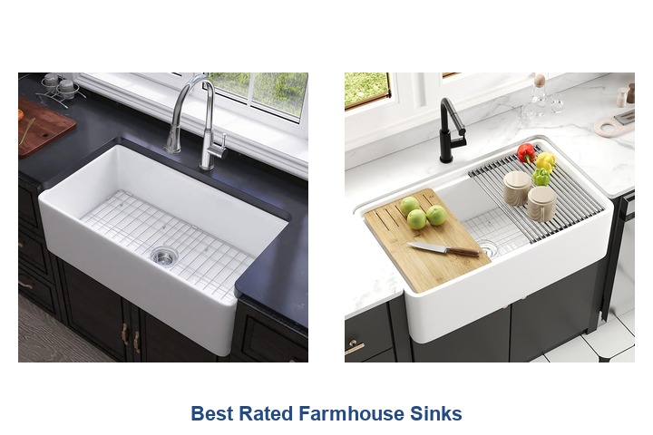 best rated farmhouse sinks