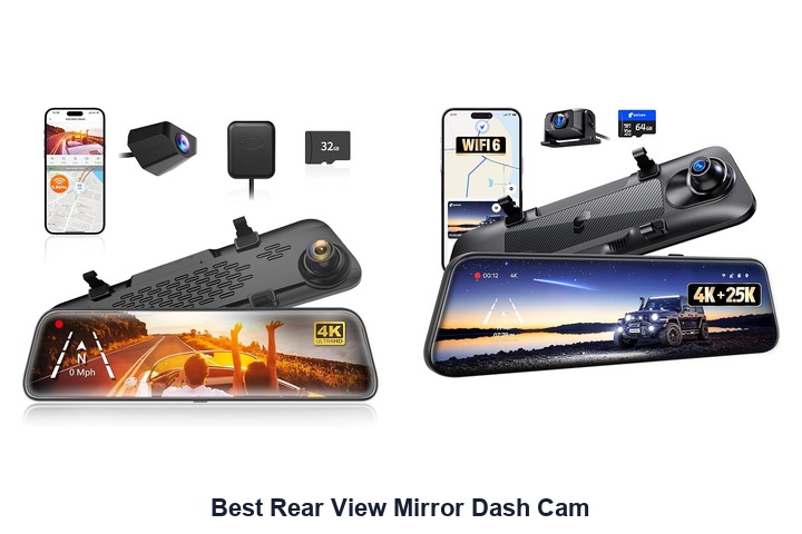 best rear view mirror dash cam
