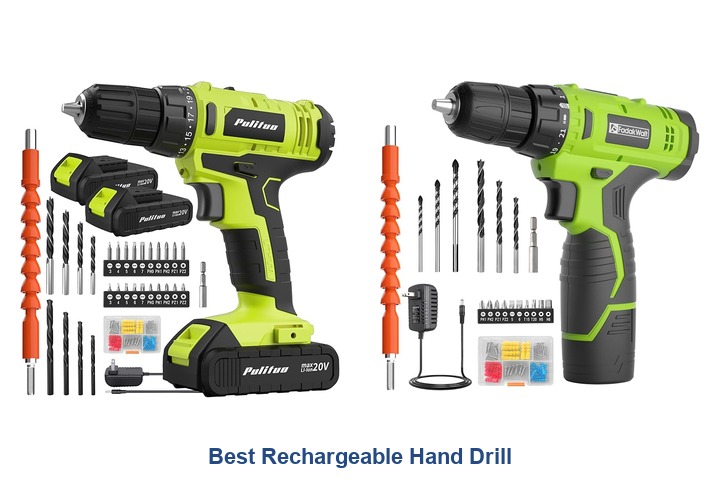 best rechargeable hand drill