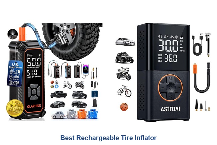 best rechargeable tire inflator