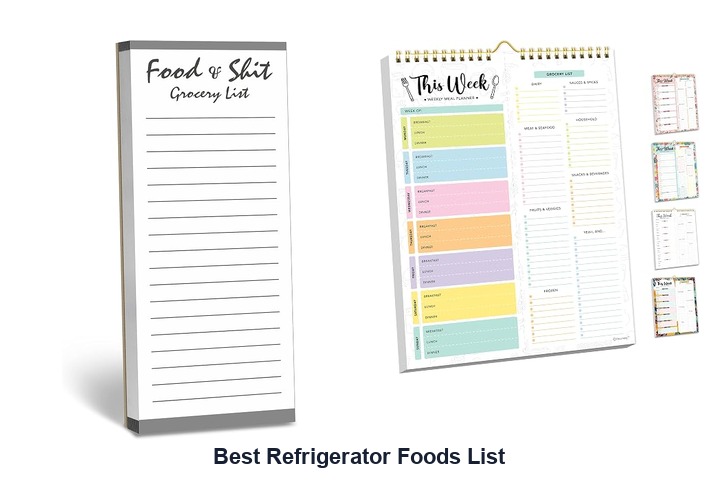 best refrigerator foods list