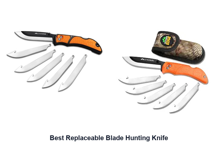best replaceable blade hunting knife​