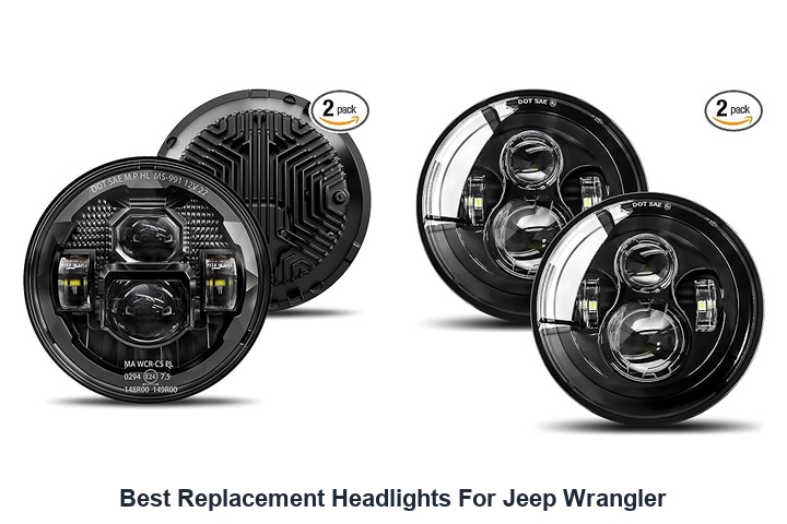 best replacement headlights for jeep wrangler