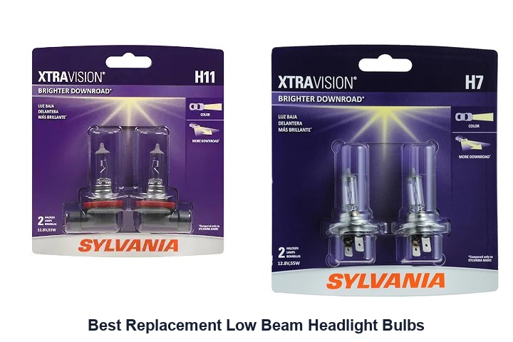 best replacement low beam headlight bulbs