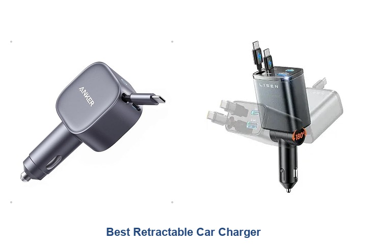 best retractable car charger