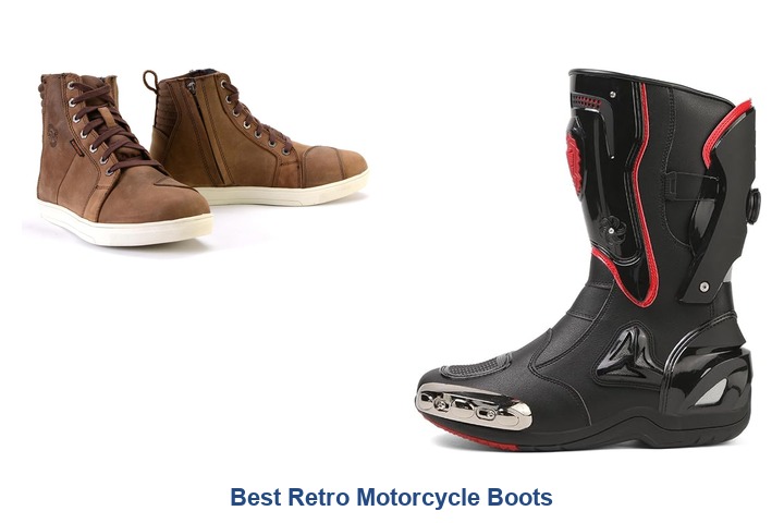 best retro motorcycle boots