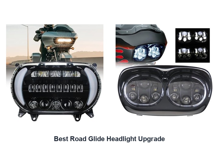 best road glide headlight upgrade