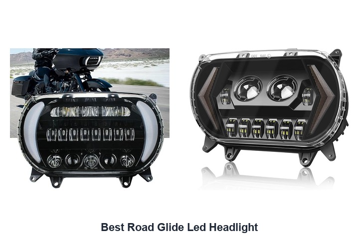 best road glide led headlight