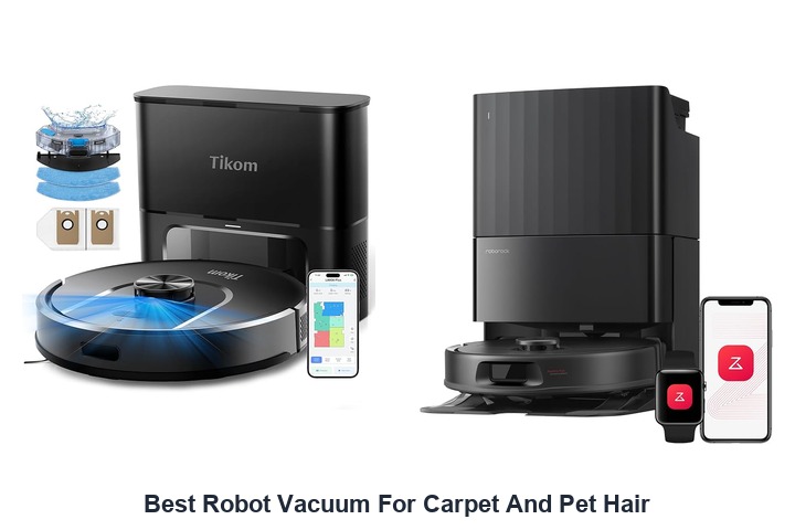 best robot vacuum for carpet and pet hair