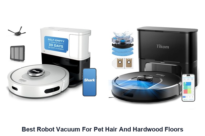 best robot vacuum for pet hair and hardwood floors