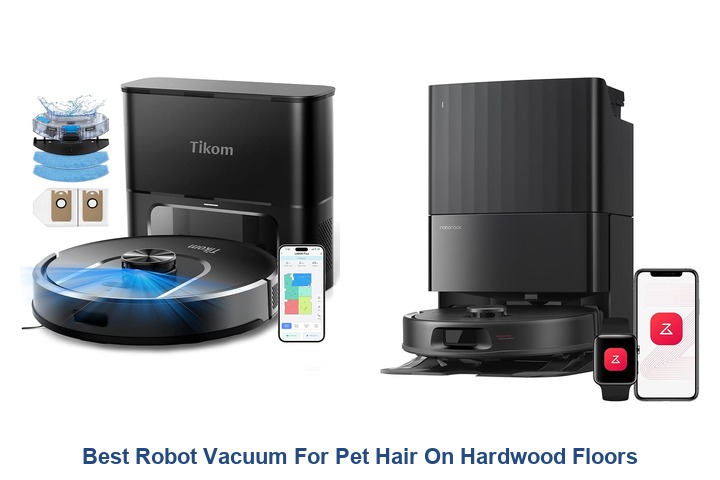best robot vacuum for pet hair on hardwood floors